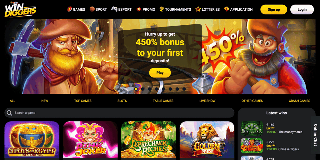 Discover a Globe of Excitement: Win Diggers Casino Site Gamings